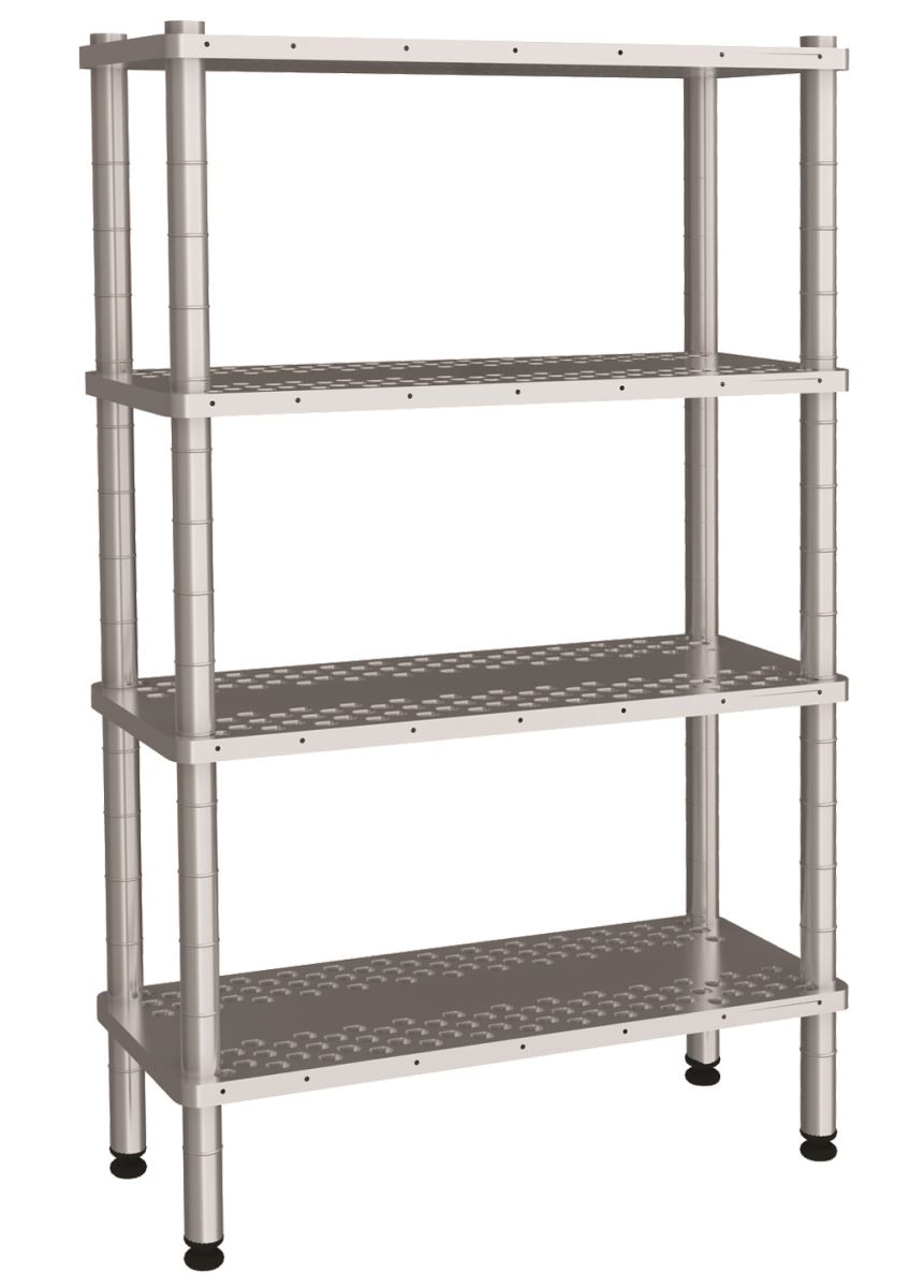 Perforated Shelves With 4 Floor