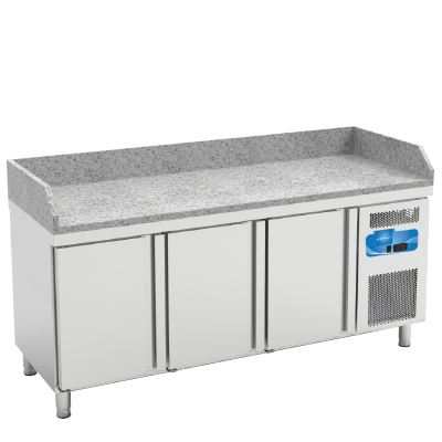 Dough Prepariton Refrigerator With Granite Top