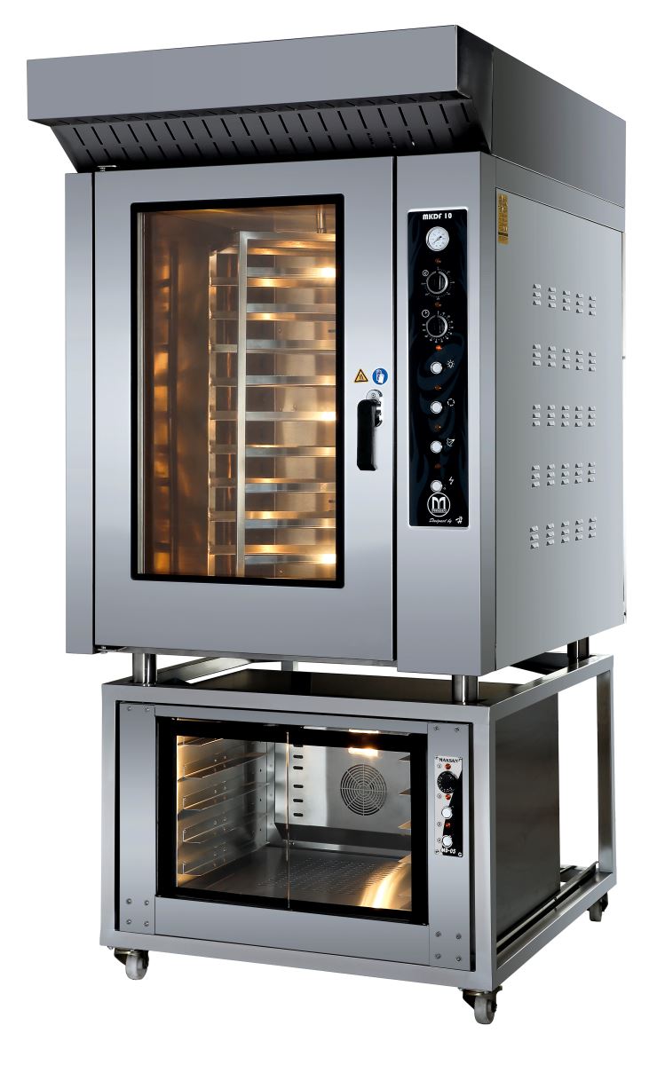 MAKSAN MKDF-10 Convection Rotary Bakery Oven